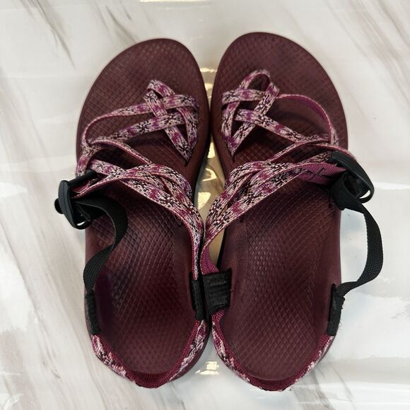 Chaco ZX2 Ecotread Dagger Pink Athletic Strappy Sandal Women's Sz 7 - Picture 8 of 11